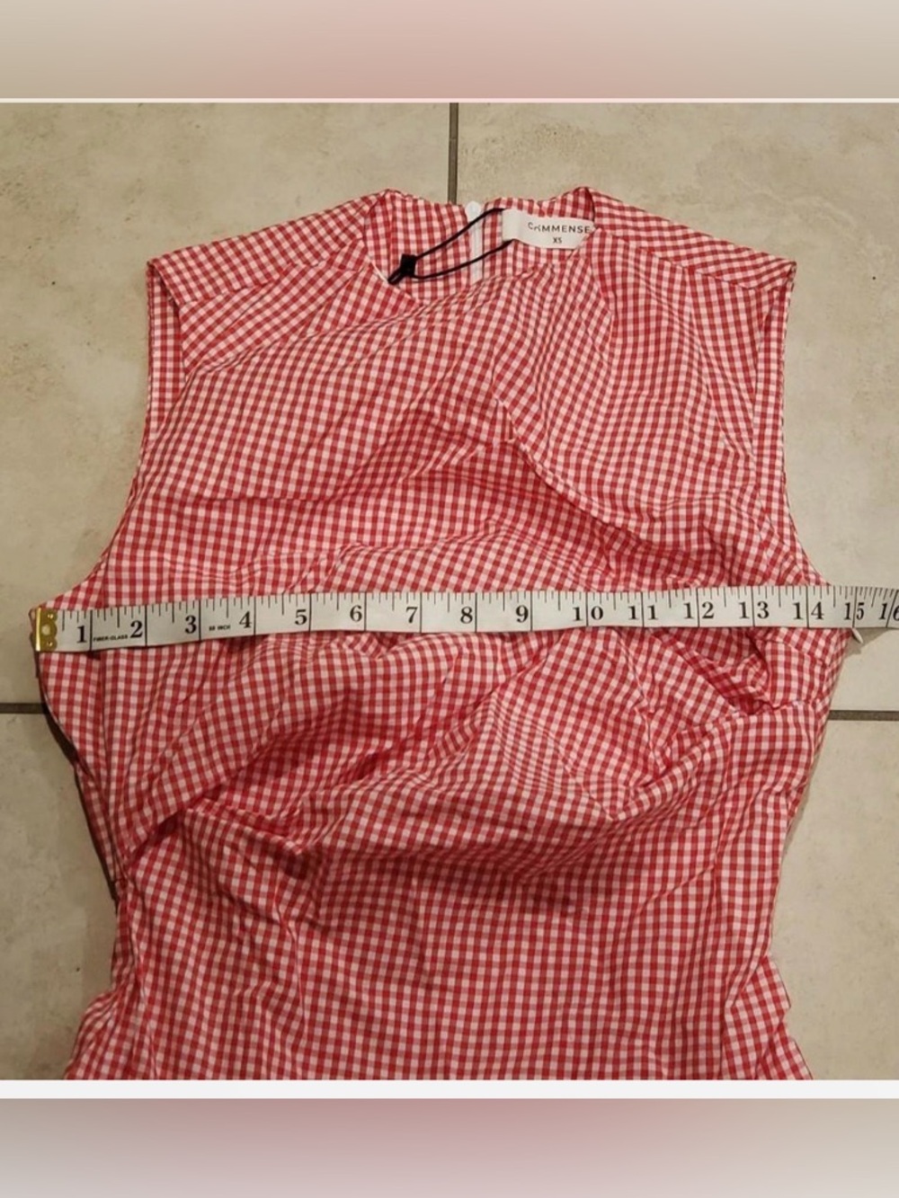 Commense Gingham midi dress - Picture 5 of 7